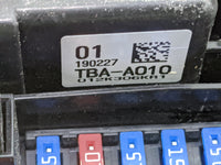 2019-2020 Honda Civic Fusebox Fuse Box Panel Relay Module P/N:TBA-A010 012K306KR1 Fits Fits 2019 2020 OEM Used Auto Parts - 