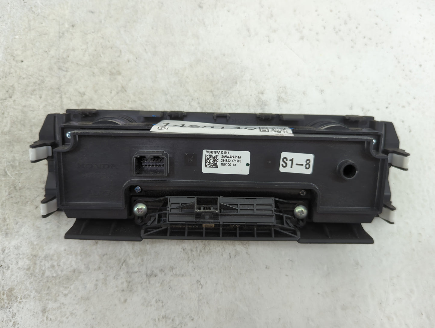 2016-2021 Honda Civic Climate Control Module Temperature AC/Heater Replacement P/N:79600TBAA121M1 SANWA2A614A Fits OEM Used 