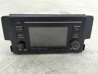 2019-2021 Honda Civic Radio AM FM Cd Player Receiver Replacement P/N:1761B-181126-0586 Fits Fits 2019 2020 2021 OEM Used Aut