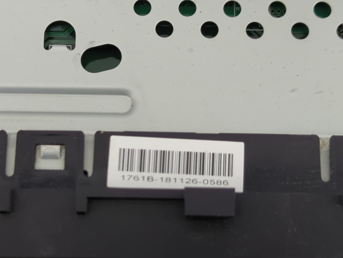 2019-2021 Honda Civic Radio AM FM Cd Player Receiver Replacement P/N:1761B-181126-0586 Fits Fits 2019 2020 2021 OEM Used Aut