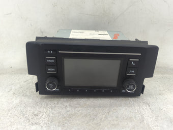 compare product 2019-2021 Honda Civic Radio AM FM Cd Player Receiver Replacement P/N:39100-TBA-A41 CV-RH18N0CX Fits Fits 2019 2020 2021 OEM Used Auto Parts