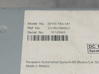 2019-2021 Honda Civic Radio AM FM Cd Player Receiver Replacement P/N:39100-TBA-A41 CV-RH18N0CX Fits Fits 2019 2020 2021 OEM 