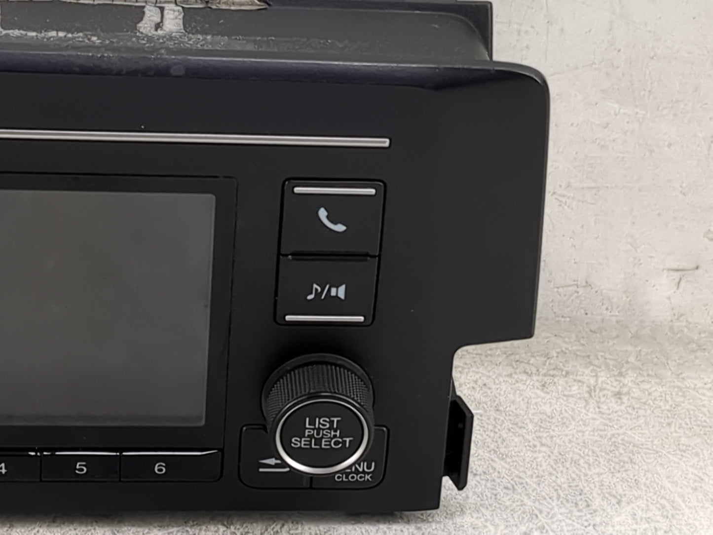 2019-2021 Honda Civic Radio AM FM Cd Player Receiver Replacement P/N:39100-TBA-A41 CV-RH18N0CX Fits Fits 2019 2020 2021 OEM 