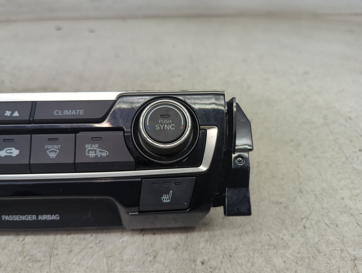 2019-2021 Honda Civic Climate Control Module Temperature AC/Heater Replacement P/N:79600TBAA911M1 5ANW2A676H Fits OEM Used A