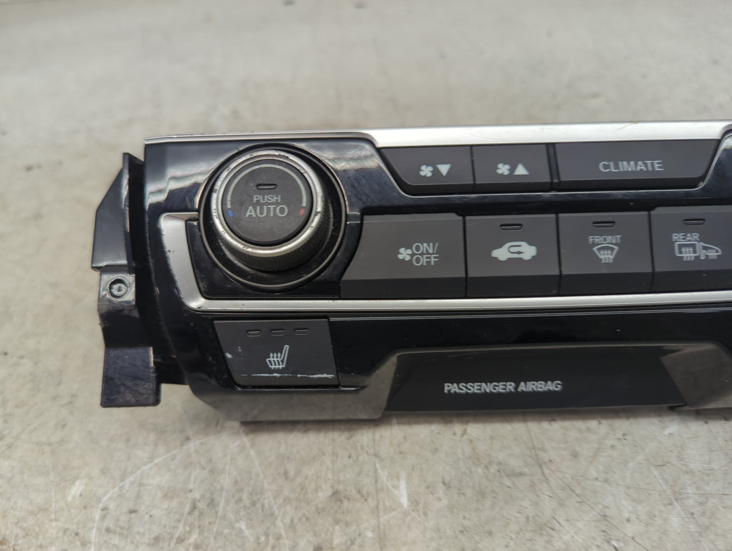 2019-2021 Honda Civic Climate Control Module Temperature AC/Heater Replacement P/N:79600TBAA911M1 5ANW2A676H Fits OEM Used A