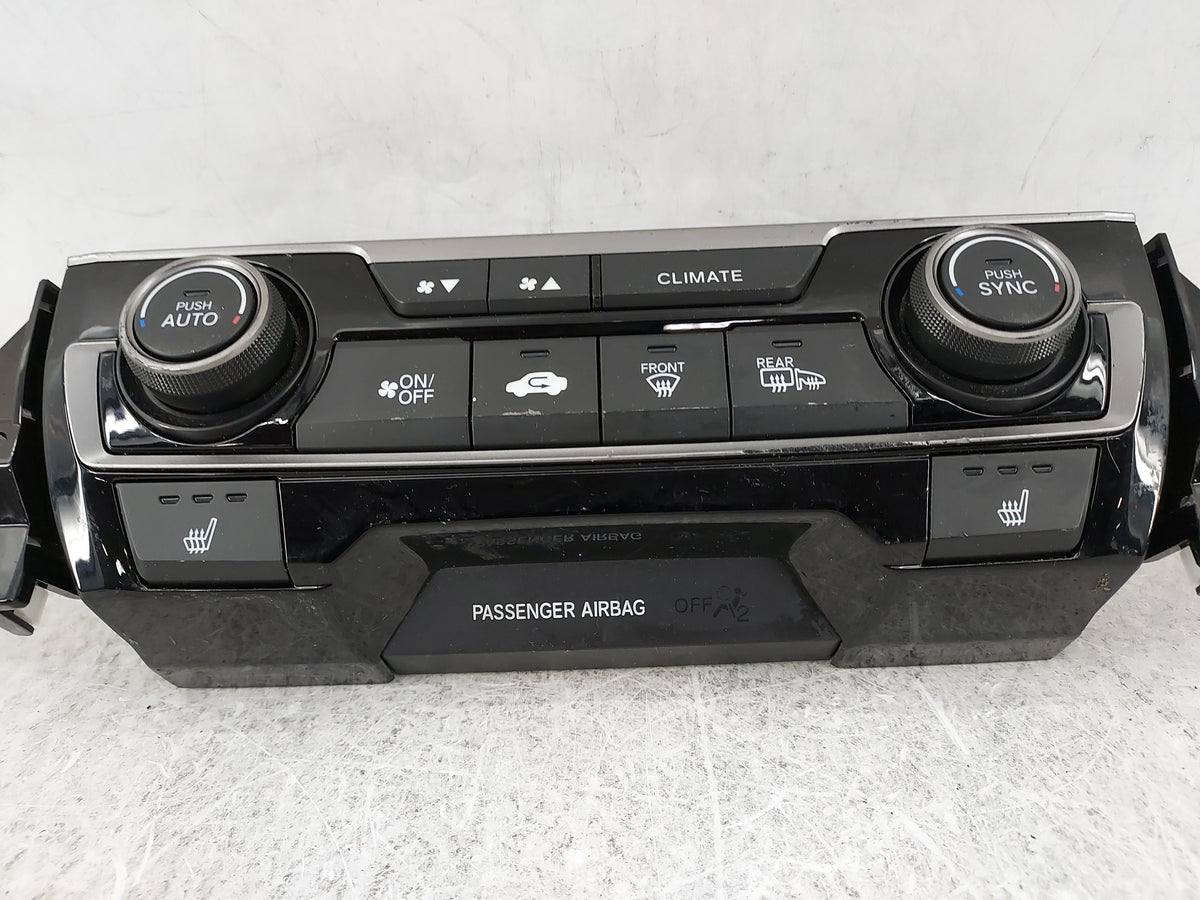 2019-2021 Honda Civic Climate Control Module Temperature AC/Heater Replacement P/N:79600TBAA911M1 SANWA2A723E Fits OEM Used 