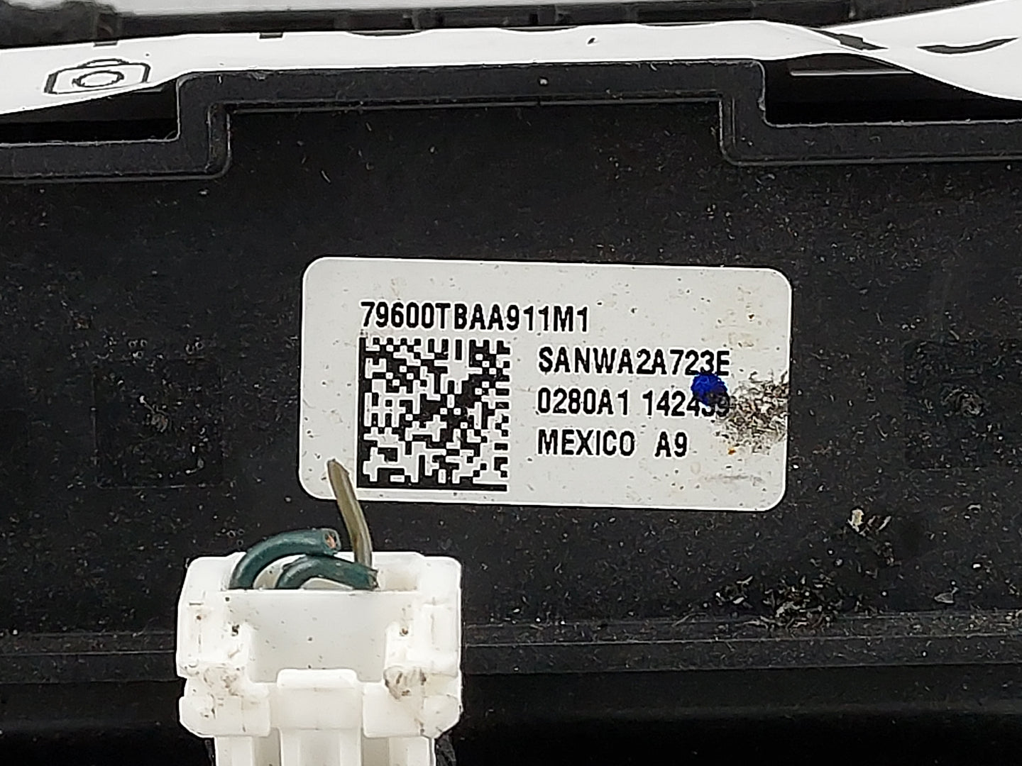 2019-2021 Honda Civic Climate Control Module Temperature AC/Heater Replacement P/N:79600TBAA911M1 SANWA2A723E Fits OEM Used 