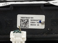2019-2021 Honda Civic Climate Control Module Temperature AC/Heater Replacement P/N:79600TBAA911M1 SANWA2A723E Fits OEM Used 