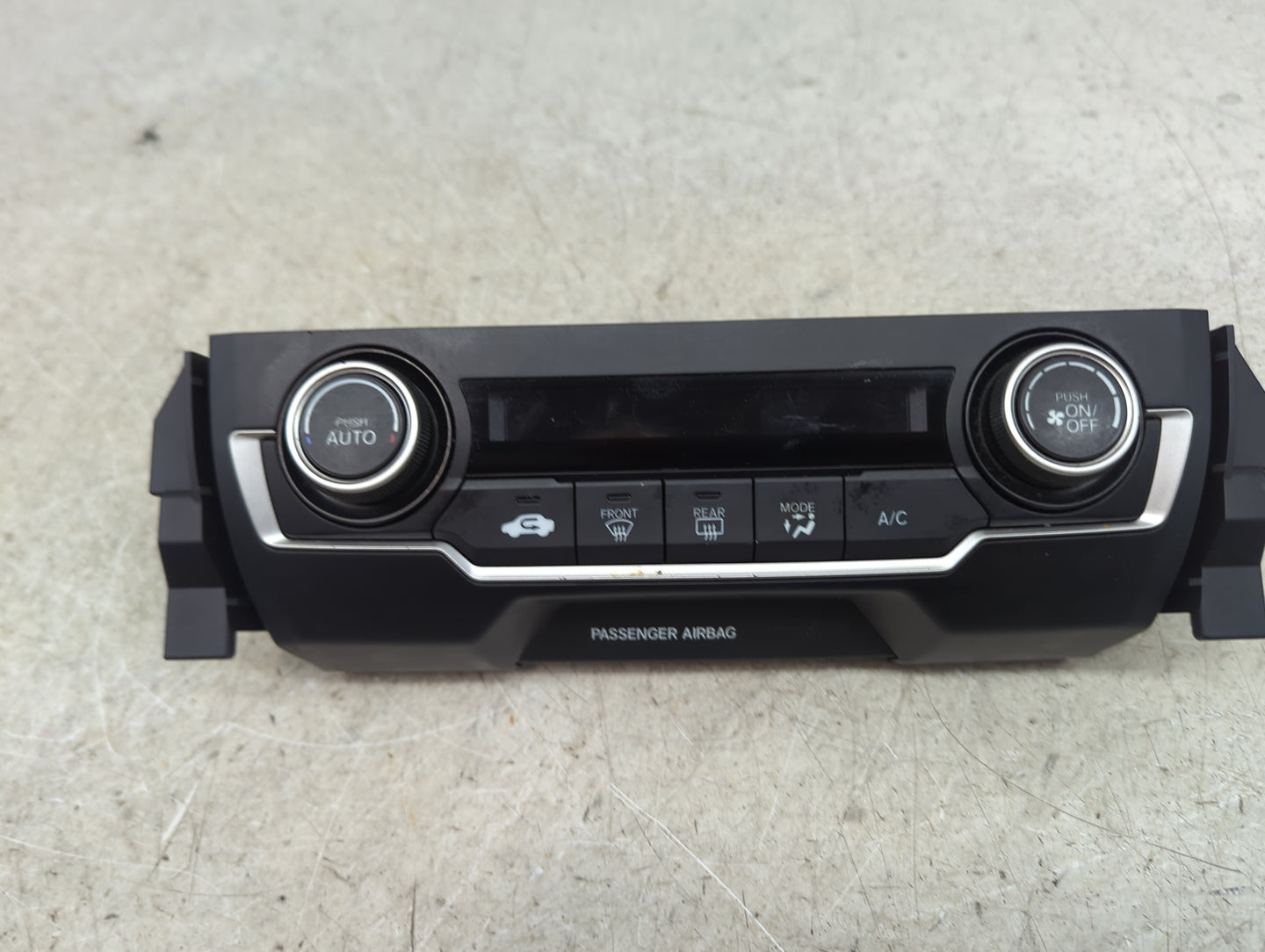 2016-2021 Honda Civic Climate Control Module Temperature AC/Heater Replacement P/N:79600TBAA121M1 SANWA2A614A Fits OEM Used 