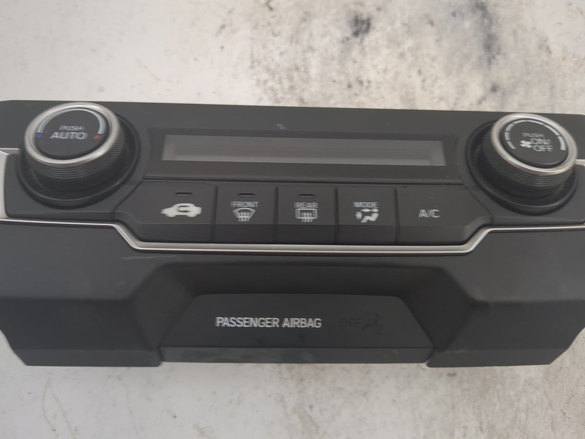 2016-2021 Honda Civic Climate Control Module Temperature AC/Heater Replacement P/N:79600TBAA121M1 SANWA2A614A Fits OEM Used 