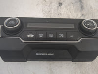 2016-2021 Honda Civic Climate Control Module Temperature AC/Heater Replacement P/N:79600TBAA121M1 SANWA2A614A Fits OEM Used 