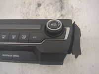 2016-2021 Honda Civic Climate Control Module Temperature AC/Heater Replacement P/N:79600TBAA121M1 SANWA2A614A Fits OEM Used 