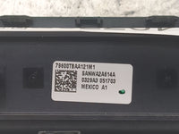 2016-2021 Honda Civic Climate Control Module Temperature AC/Heater Replacement P/N:79600TBAA121M1 SANWA2A614A Fits OEM Used 