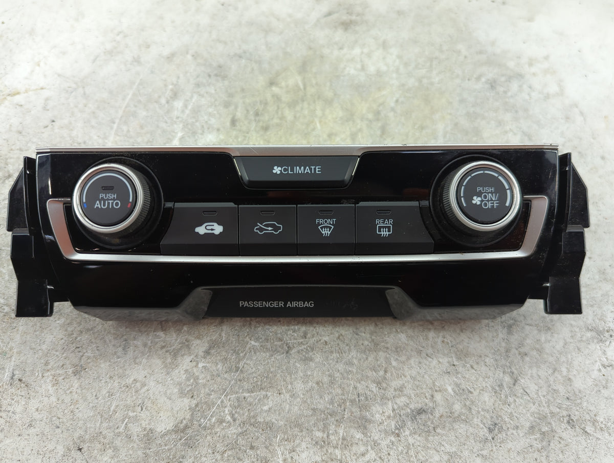 2016-2021 Honda Civic Climate Control Module Temperature AC/Heater Replacement P/N:79600TBAA331M1 SANWA2A679D Fits OEM Used 