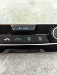 2016-2021 Honda Civic Climate Control Module Temperature AC/Heater Replacement P/N:79600TBAA331M1 SANWA2A679D Fits OEM Used 