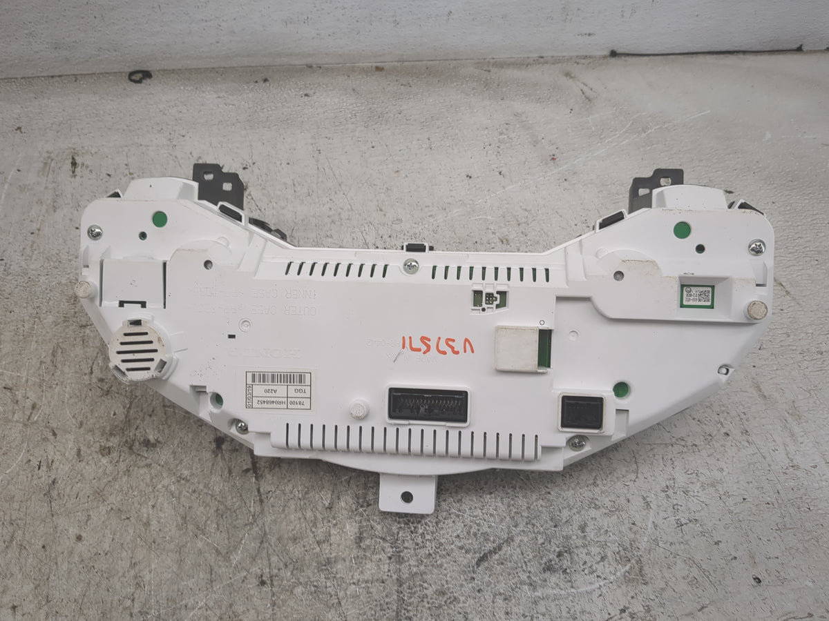 2017-2019 Honda Civic Instrument Cluster Speedometer Gauges P/N:78100 HR0468452, TGG, A220 Miles: Fits Fits 2017 2018 2019 O