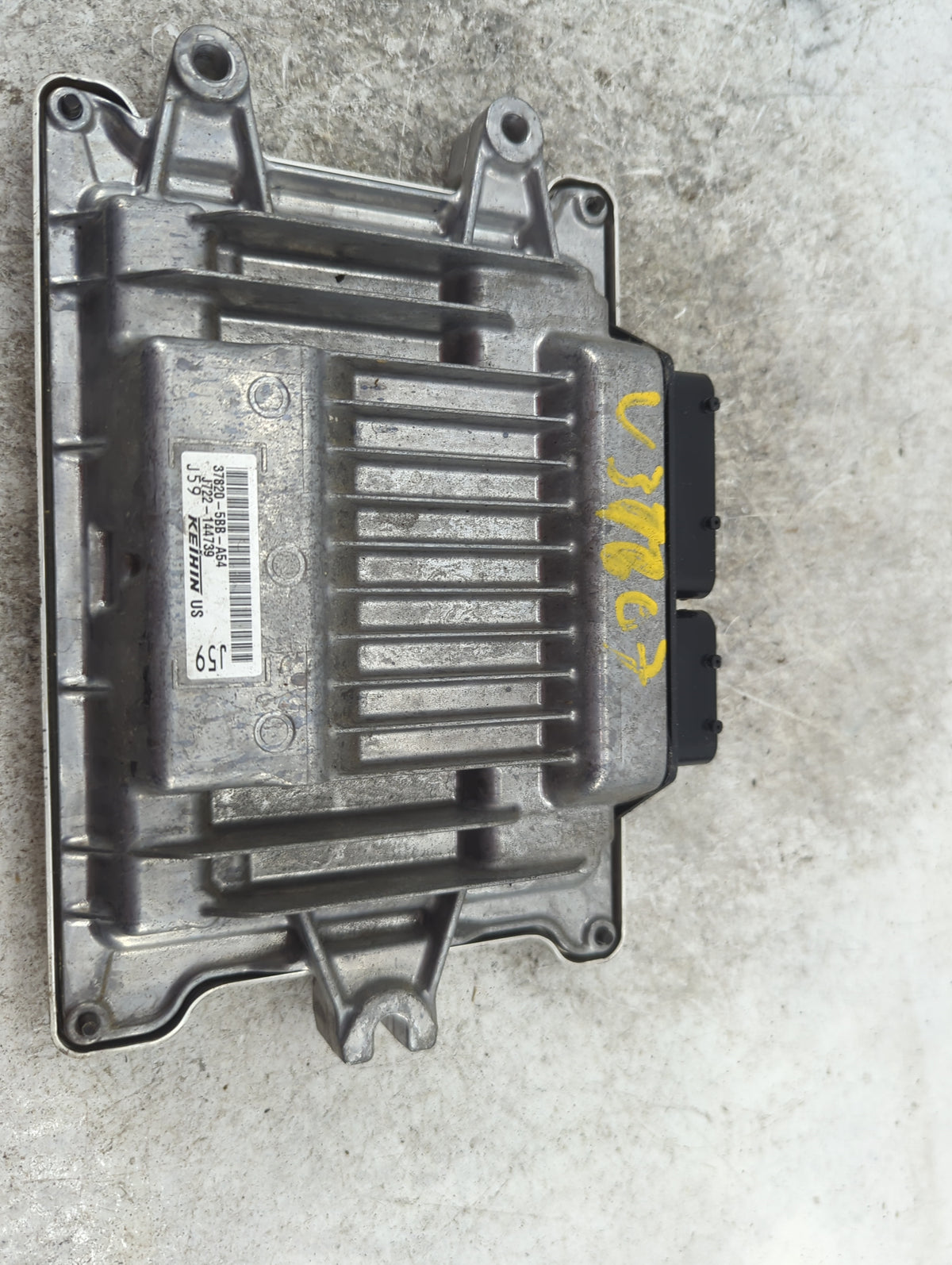 2019 Honda Civic PCM Engine Control Computer ECU ECM PCU OEM P/N:37820-5BB-A54 J722-144739 OEM Used Auto Parts - Oemusedauto