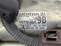 2016-2021 Honda Civic Car Starter Motor Solenoid OEM P/N:SM-74027 Fits Fits 2016 2017 2018 2019 2020 2021 OEM Used Auto Part