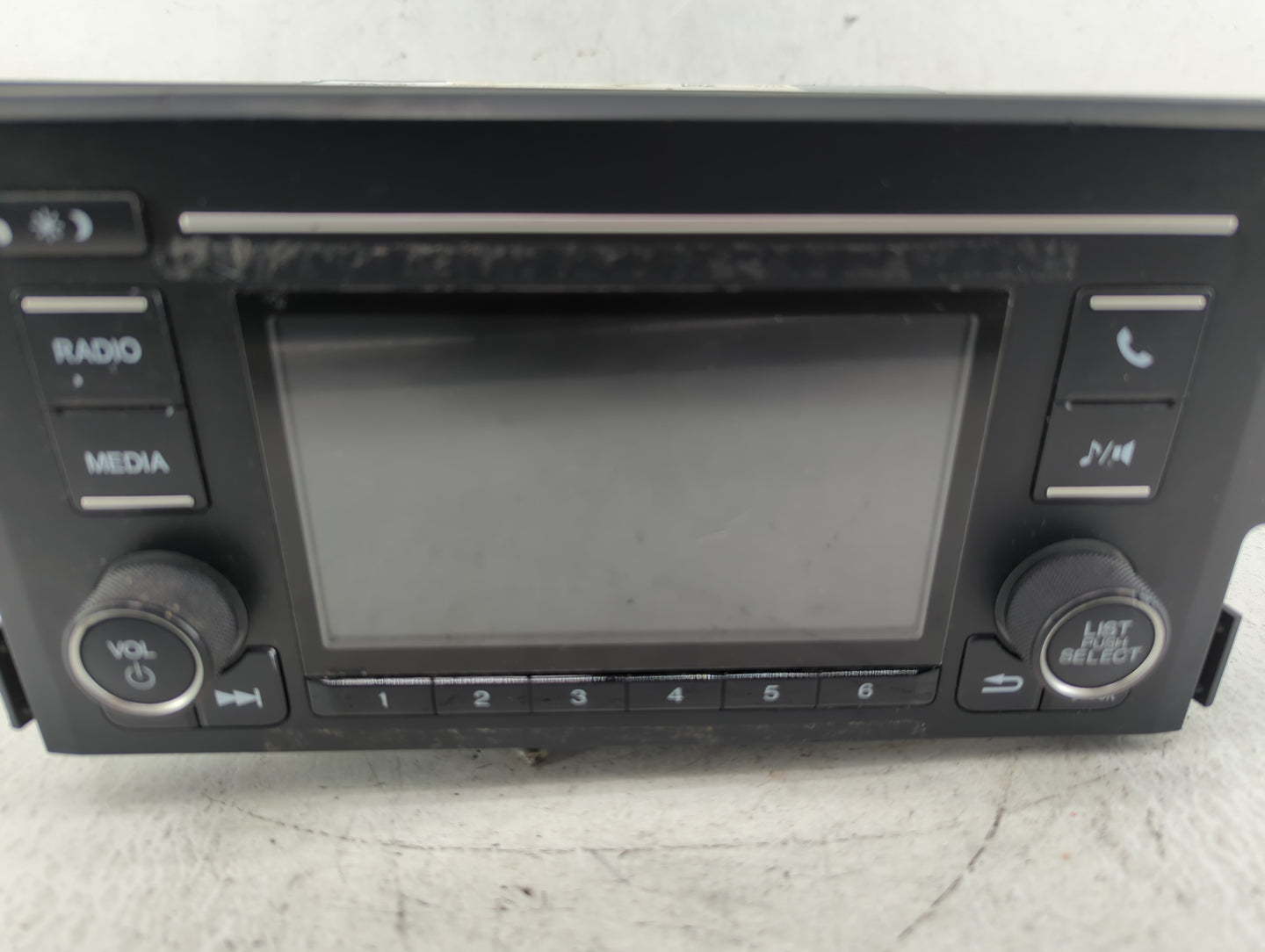2019-2021 Honda Civic Radio AM FM Cd Player Receiver Replacement P/N:39100-TBA-A41 Fits Fits 2019 2020 2021 OEM Used Auto Pa