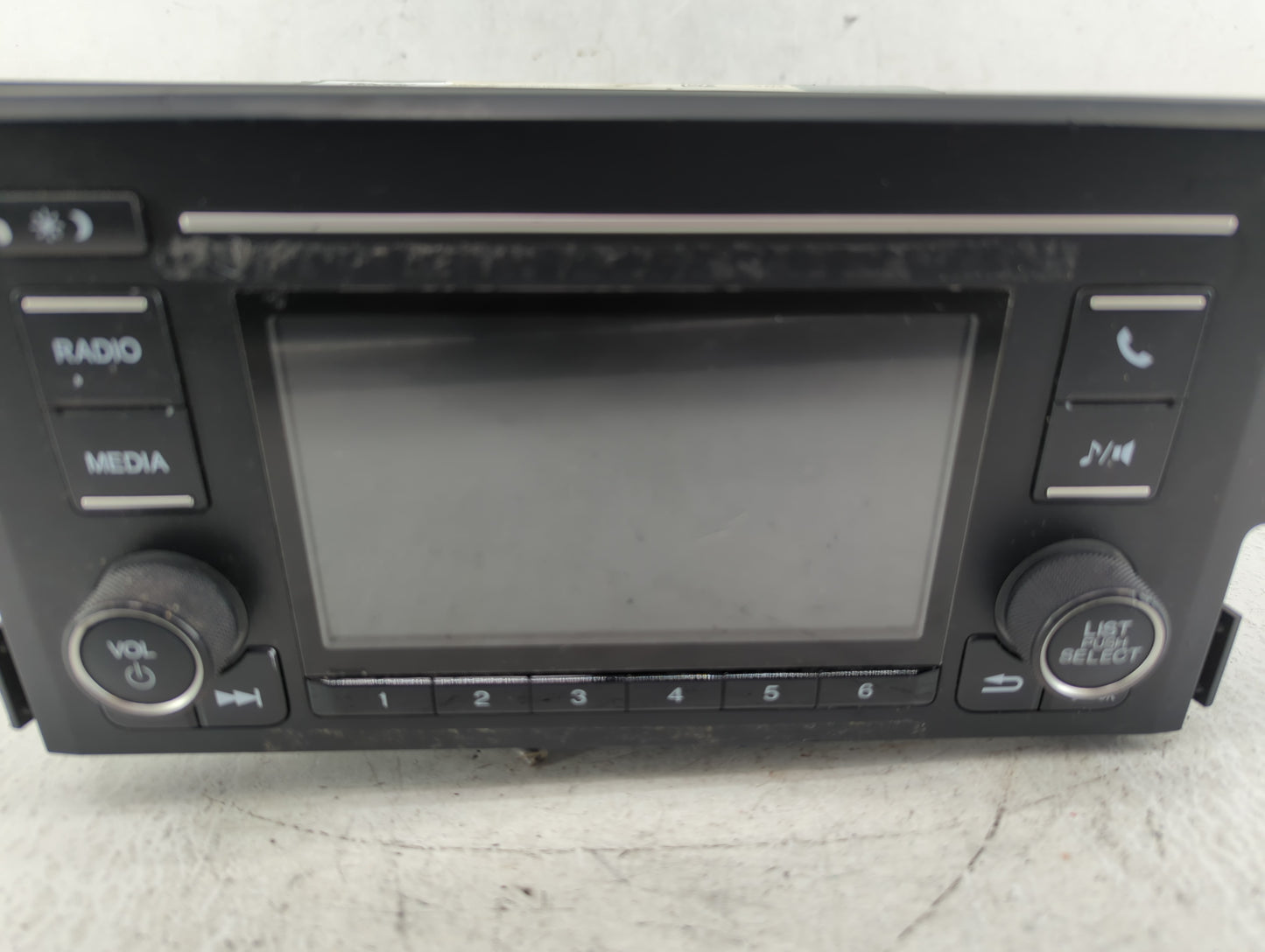 2019-2021 Honda Civic Radio AM FM Cd Player Receiver Replacement P/N:39100-TBA-A41 Fits Fits 2019 2020 2021 OEM Used Auto Pa