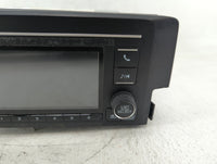 2019-2021 Honda Civic Radio AM FM Cd Player Receiver Replacement P/N:39100-TBA-A41 Fits Fits 2019 2020 2021 OEM Used Auto Pa