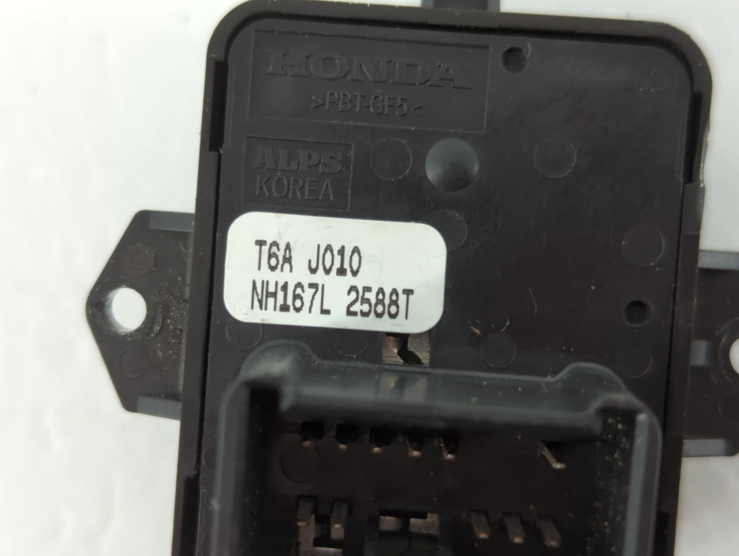2017-2021 Honda Civic Master Power Window Switch Replacement Driver Side Left P/N:NH167L 2588T T6A J010 Fits OEM Used Auto P