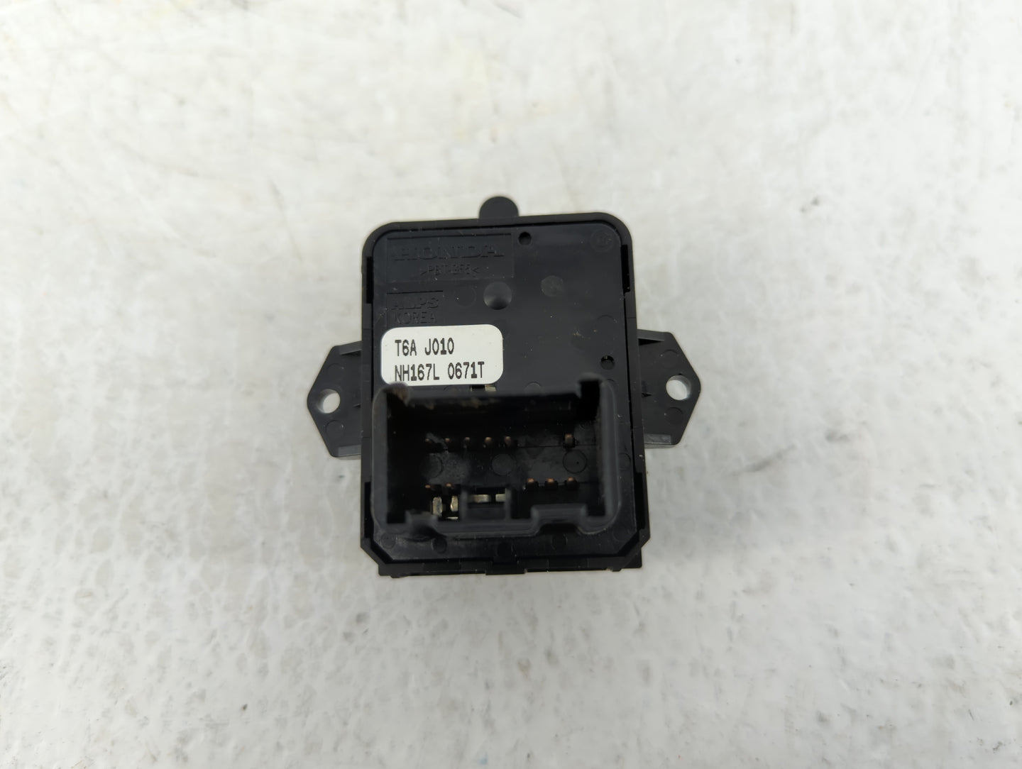 2016-2021 Honda Civic Master Power Window Switch Replacement Driver Side Left P/N:NH167L 0671T T6A J010 Fits OEM Used Auto P