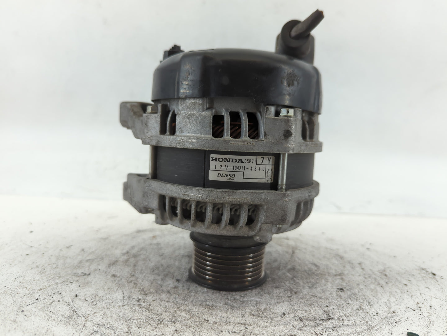 2017-2022 Honda Civic Alternator Replacement Generator Charging Assembly Engine OEM P/N:104211-4340 Fits OEM Used Auto Parts