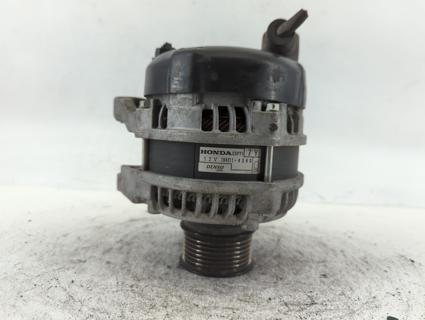 2017-2022 Honda Civic Alternator Replacement Generator Charging Assembly Engine OEM P/N:104211-4340 Fits OEM Used Auto Parts