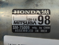 2016-2017 Honda Civic Car Starter Motor Solenoid OEM P/N:SM-75009 Fits Fits 2016 2017 2020 OEM Used Auto Parts - Oemusedauto
