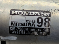 2016-2017 Honda Civic Car Starter Motor Solenoid OEM P/N:SM-75009 Fits Fits 2016 2017 2020 OEM Used Auto Parts - Oemusedauto