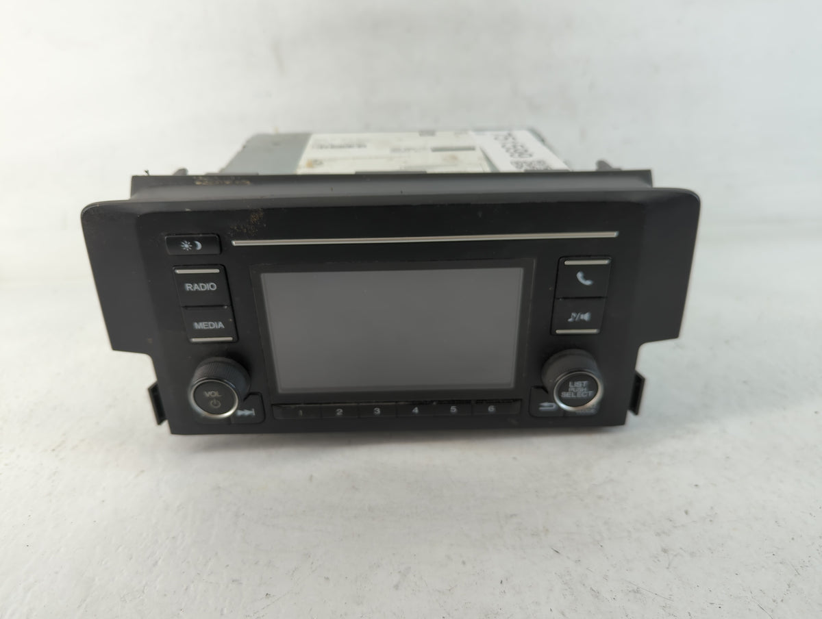 2019-2021 Honda Civic Am Fm Cd Player Radio Receiver 751599 - Oemusedautoparts1.com