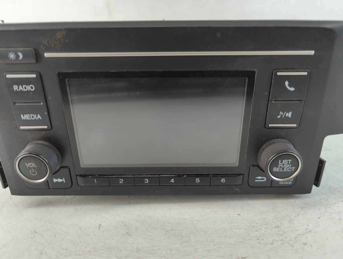 2019-2021 Honda Civic Am Fm Cd Player Radio Receiver 751599 - Oemusedautoparts1.com