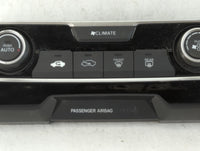 2016-2021 Honda Civic Climate Control Module Temperature AC/Heater Replacement P/N:79600TBAA331M1 1969A2 182746 Fits OEM Use