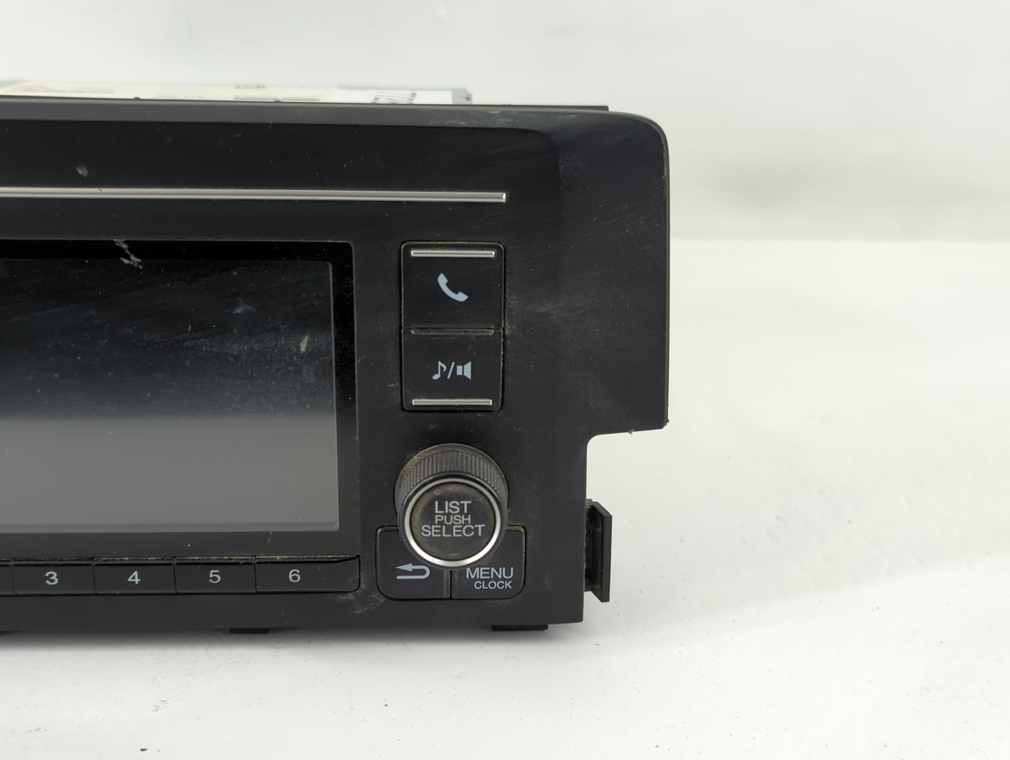 2019-2021 Honda Civic Radio AM FM Cd Player Receiver Replacement P/N:39100-TBG-A31 Fits Fits 2019 2020 2021 OEM Used Auto Pa