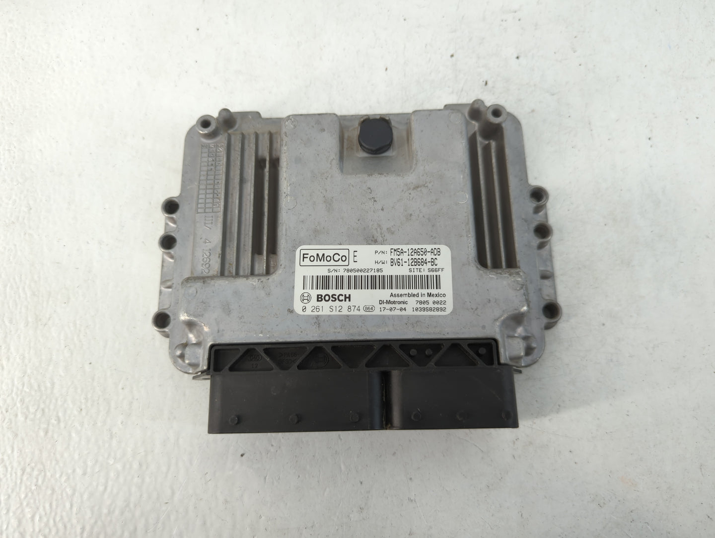 2019-2021 Honda Civic PCM Engine Control Computer ECU ECM PCU OEM P/N:FM5A-12A650-ADB Fits Fits 2019 2020 2021 OEM Used Auto