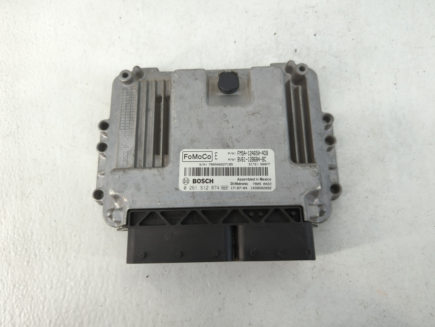 2019-2021 Honda Civic PCM Engine Control Computer ECU ECM PCU OEM P/N:FM5A-12A650-ADB Fits Fits 2019 2020 2021 OEM Used Auto