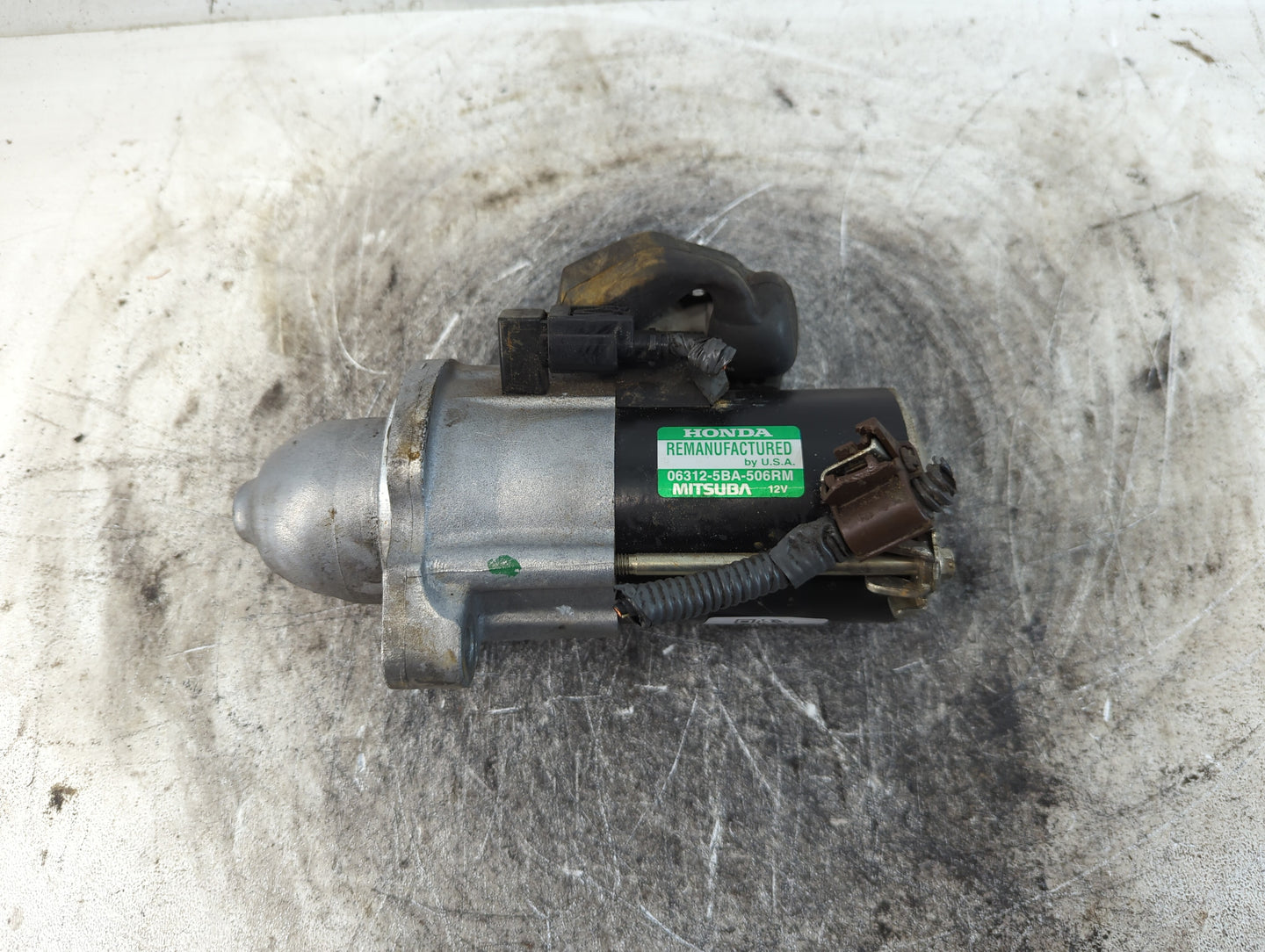 2016-2021 Honda Civic Car Starter Motor Solenoid OEM P/N:06312-5BA-506 Fits Fits 2016 2017 2018 2019 2020 2021 OEM Used Auto
