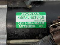 2016-2021 Honda Civic Car Starter Motor Solenoid OEM P/N:06312-5BA-506 Fits Fits 2016 2017 2018 2019 2020 2021 OEM Used Auto