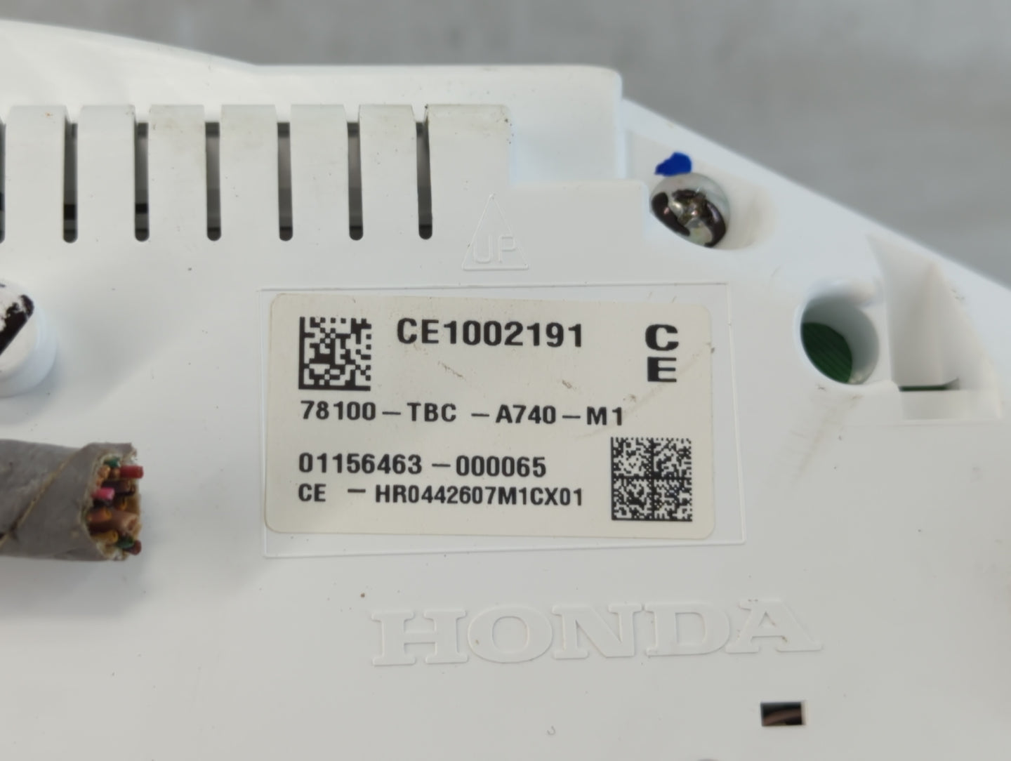 2016-2021 Honda Civic Instrument Cluster Speedometer Gauges P/N:CE1002191 78100-TBC-A740-M1 Fits Fits 2016 2017 2019 2020 20