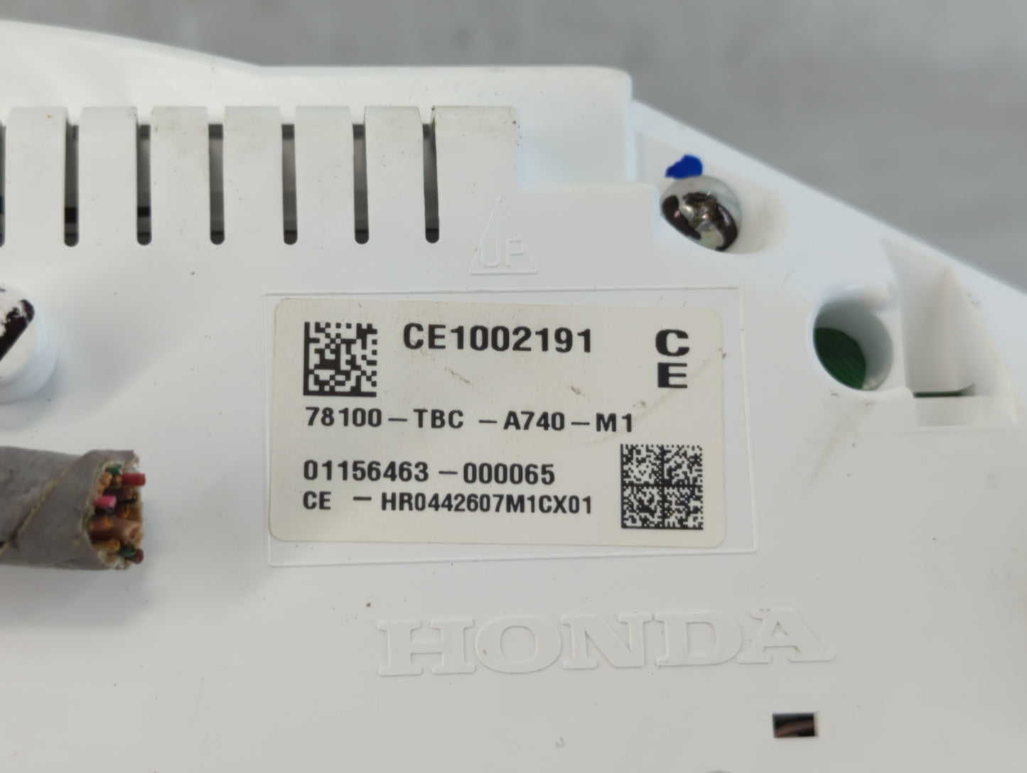 2016-2021 Honda Civic Instrument Cluster Speedometer Gauges P/N:CE1002191 78100-TBC-A740-M1 Fits Fits 2016 2017 2019 2020 20