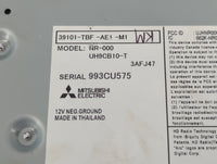 2019-2021 Honda Civic Radio AM FM Cd Player Receiver Replacement P/N:39101-TBF-AE1-M1 Fits Fits 2019 2021 OEM Used Auto Part