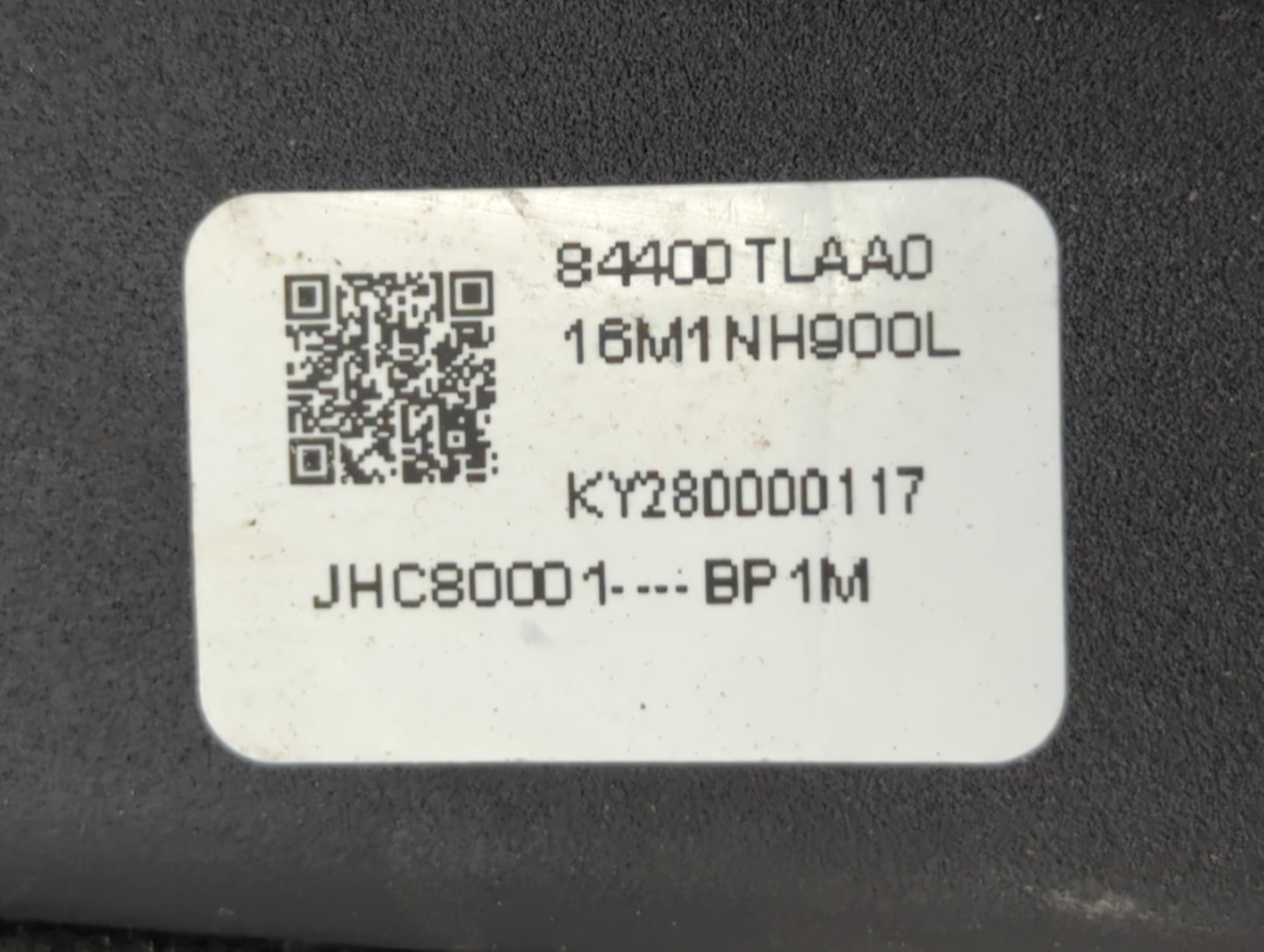2019 Honda Cr-v Rear Cargo Cover Storage Retractable Shade Black - Oemusedautoparts1.com