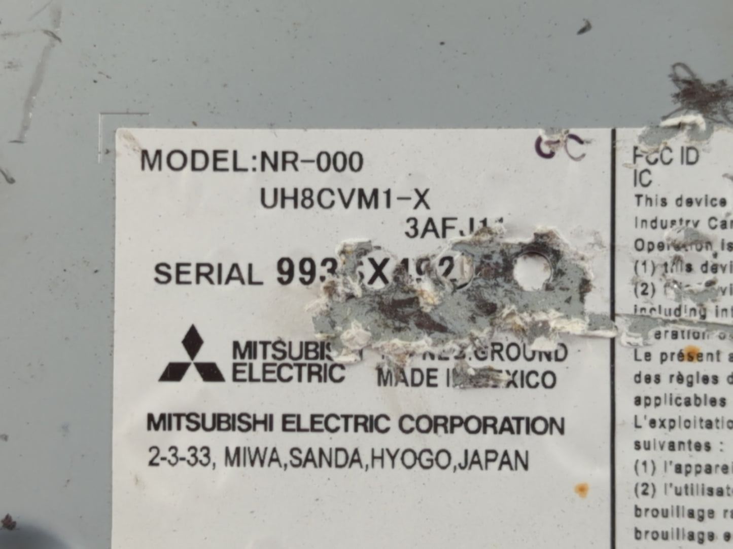2018-2022 Honda Cr-V Radio AM FM Cd Player Receiver Replacement P/N:39710-TLA-A21 Fits Fits 2018 2019 2020 2021 2022 OEM Use