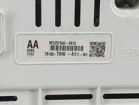 2017-2022 Honda Cr-V Instrument Cluster Speedometer Gauges P/N:78100-THW-A111-M1 Fits Fits 2017 2018 2019 2020 2021 2022 OEM