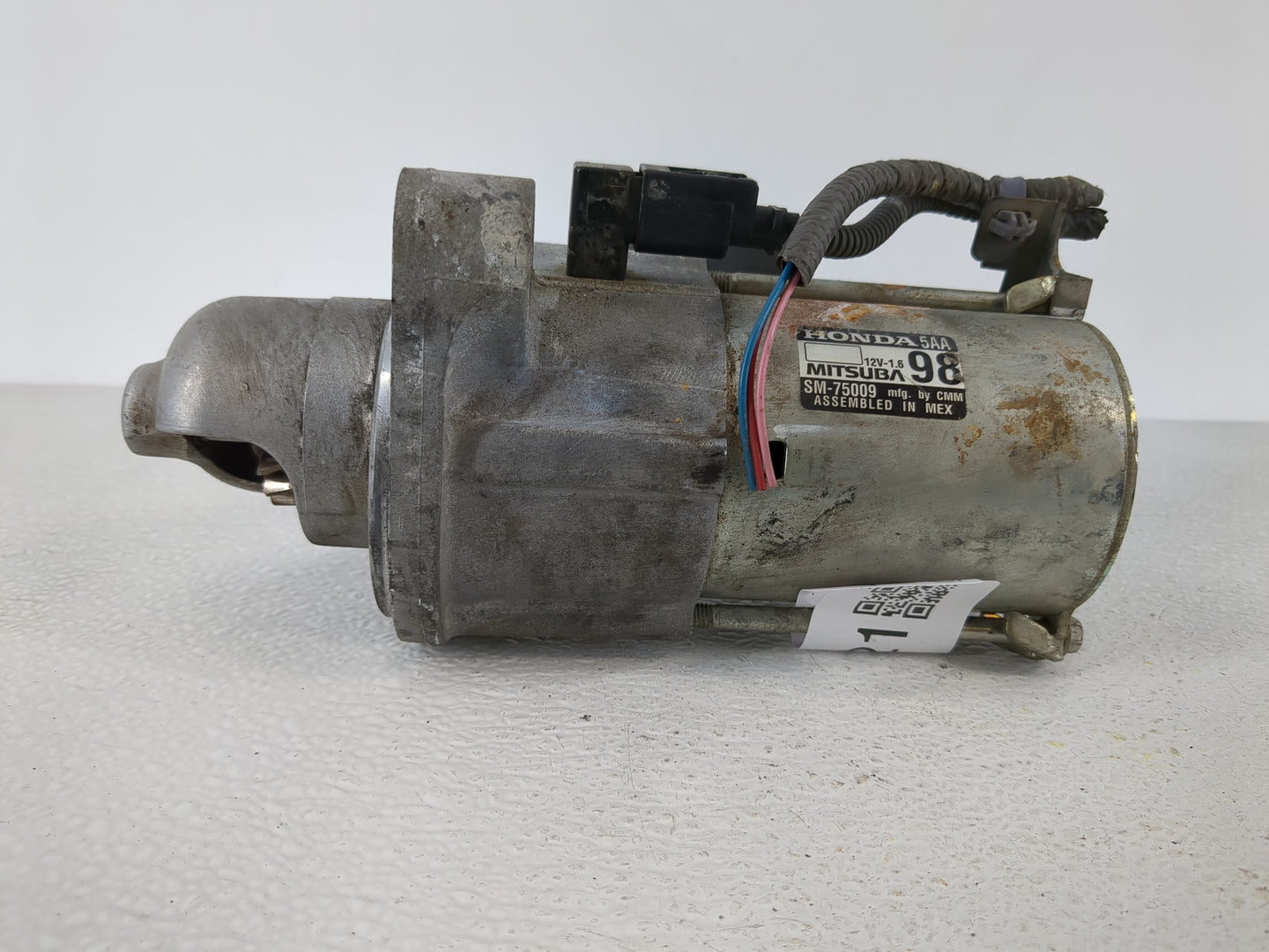 2020 Honda Cr-V Car Starter Motor Solenoid OEM P/N:SM-75009 Fits Fits 2016 2017 OEM Used Auto Parts - Oemusedautoparts1.com