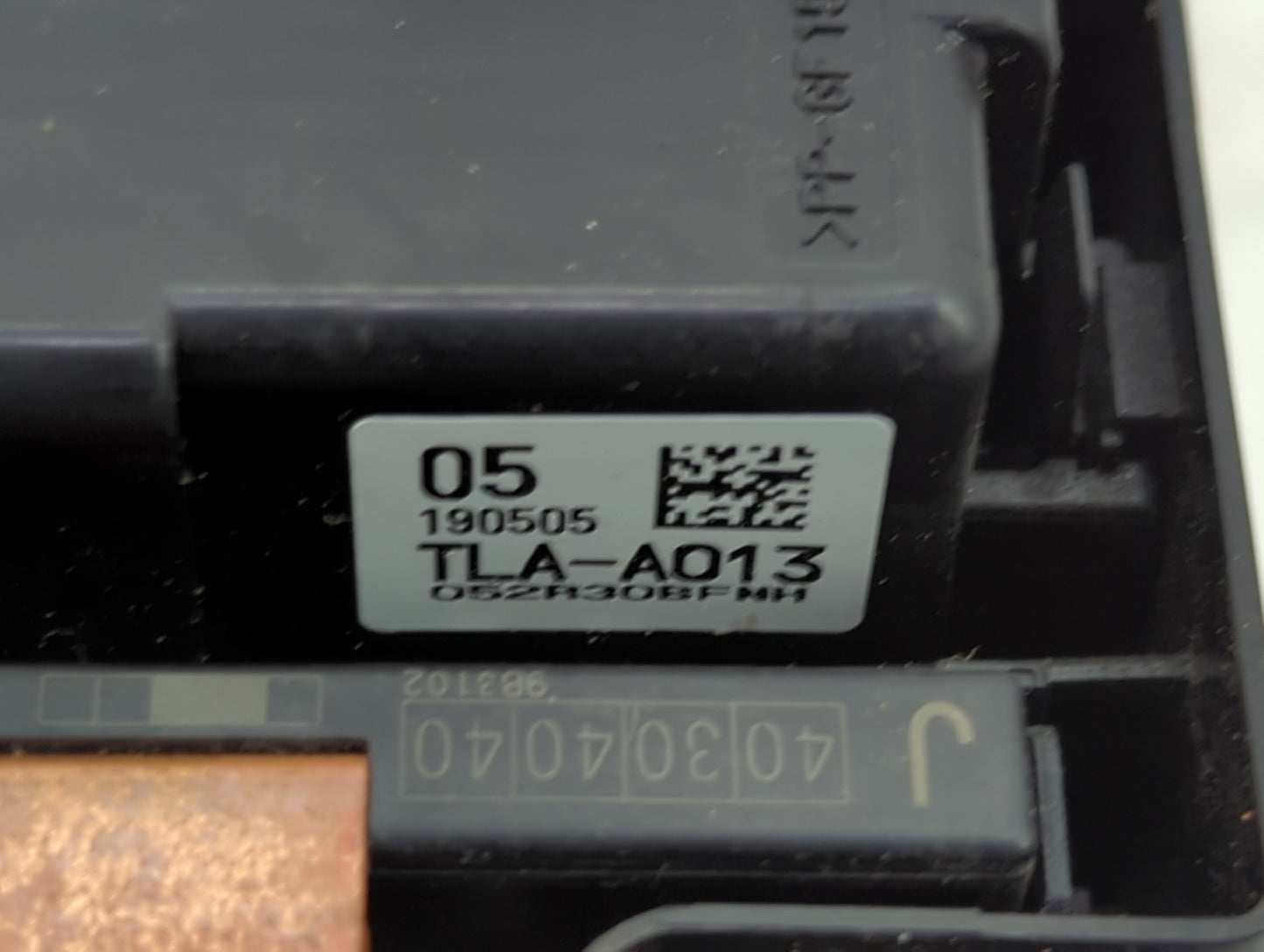 2017-2022 Honda Cr-V Fusebox Fuse Box Panel Relay Module P/N:TLA-A013 Fits Fits 2017 2018 2019 2020 2021 2022 OEM Used Auto 
