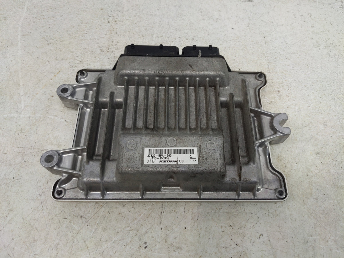 2019 Honda Cr-V PCM Engine Control Computer ECU ECM PCU OEM P/N:37820-5PA-663 37820-5PA-662 Fits OEM Used Auto Parts - Oemus