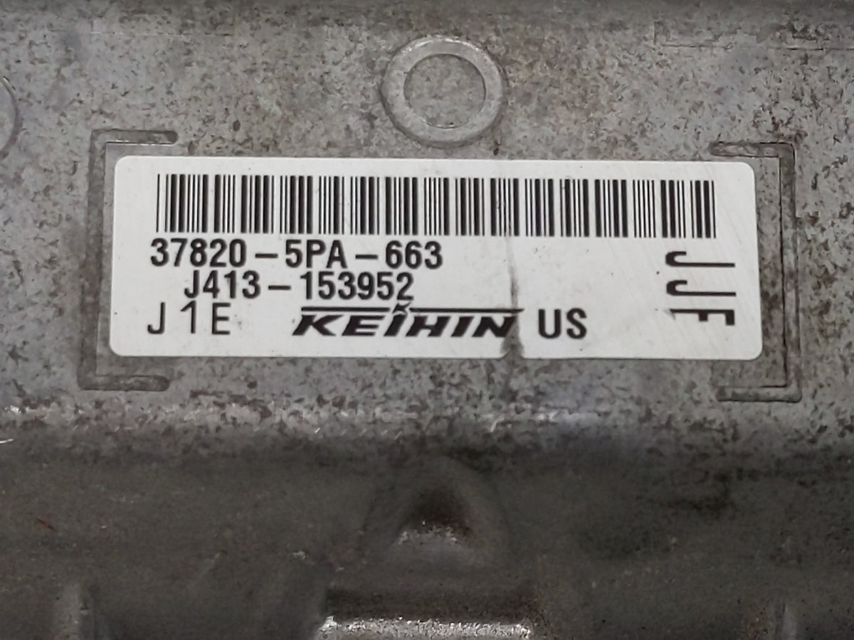 2019 Honda Cr-V PCM Engine Control Computer ECU ECM PCU OEM P/N:37820-5PA-663 37820-5PA-662 Fits OEM Used Auto Parts - Oemus
