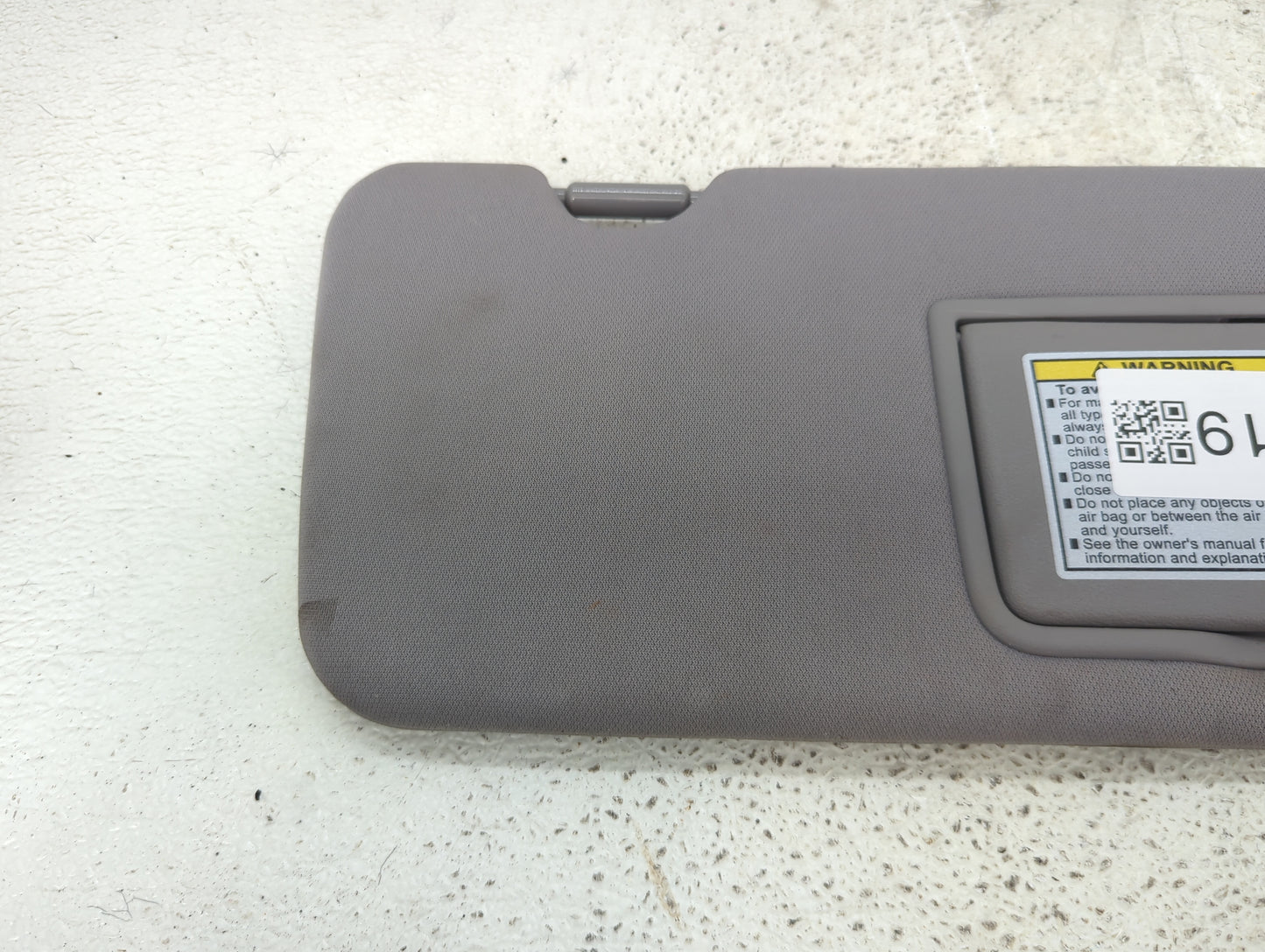 2019 Honda Cr-V Sun Visor Shade Replacement Passenger Right Mirror Fits OEM Used Auto Parts - Oemusedautoparts1.com